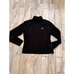 The North Face women's small black 1/4 zip fleece TKA 100 pullover